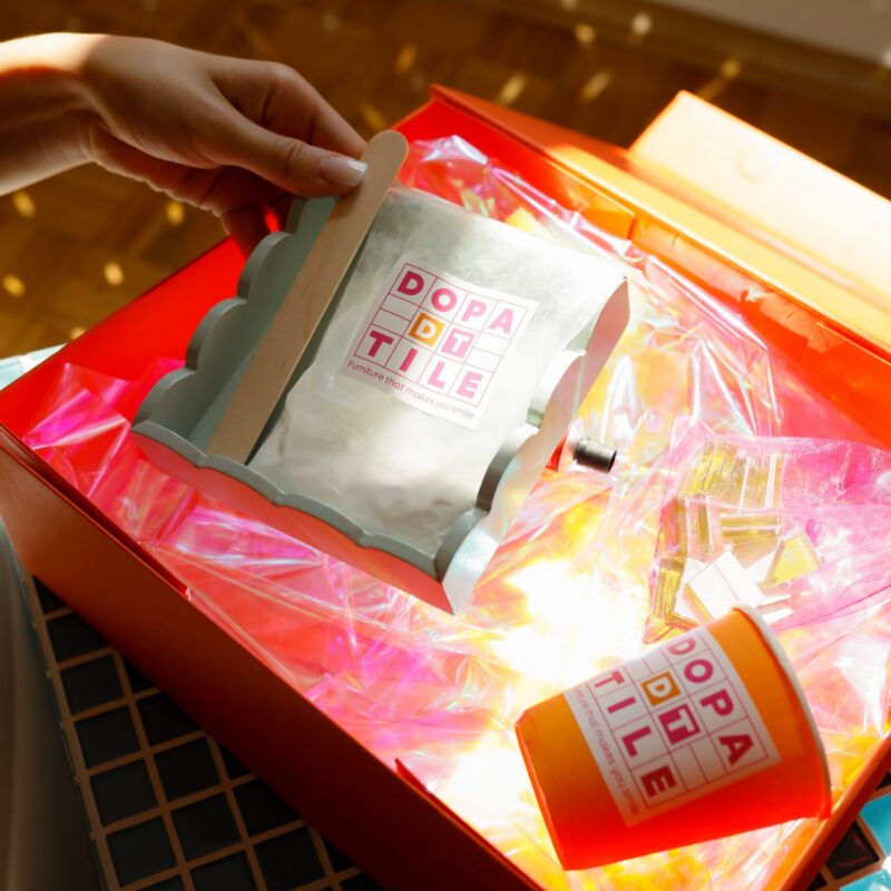BOX Mozaikowy DIY